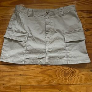 Abercrombie & Fitch Tan Mini Skirt